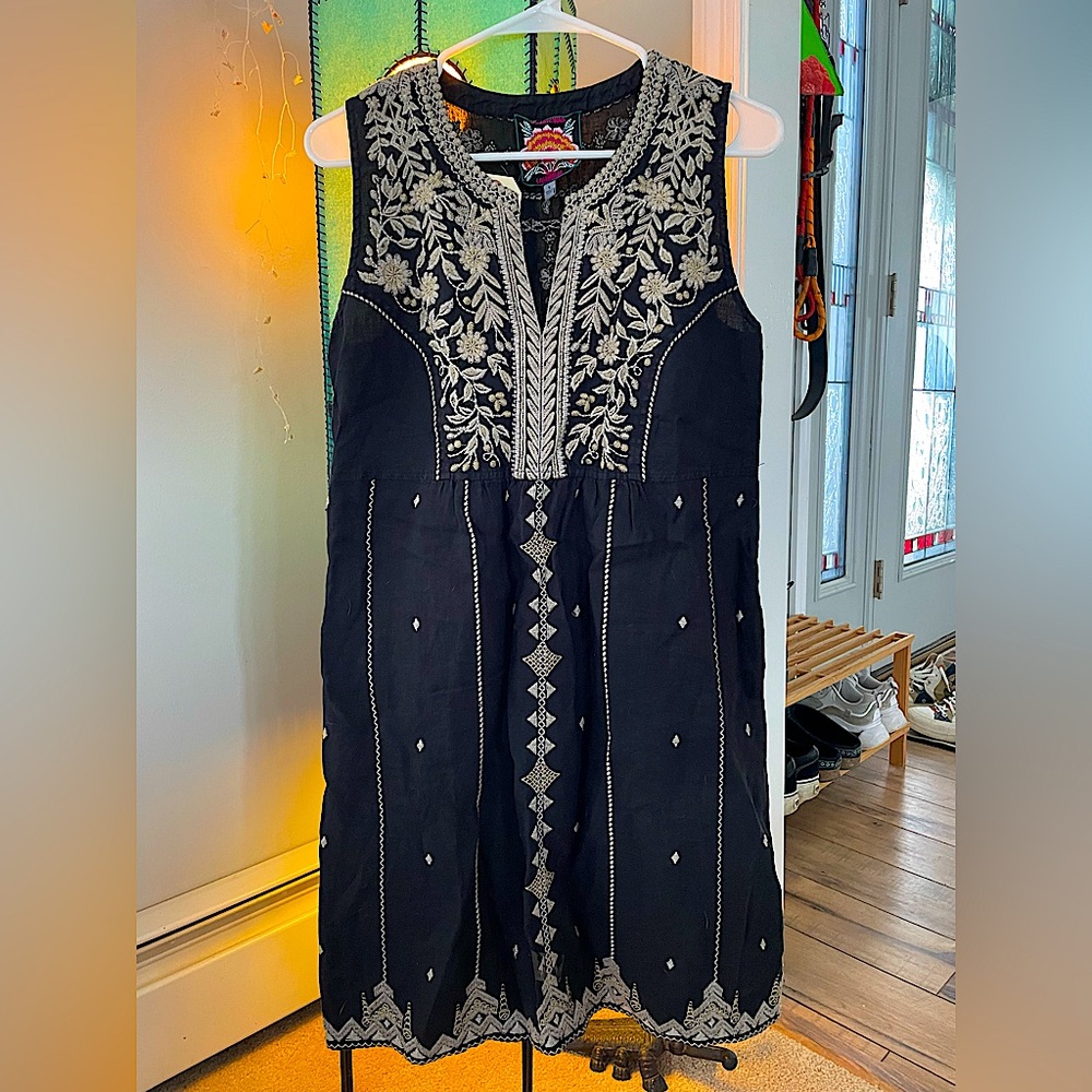 Johnny Was Bereginia Effortless Boho Tank Dress